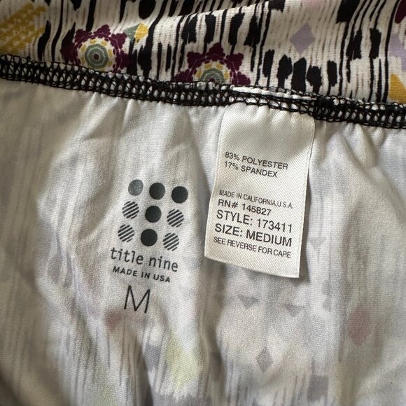 Title Nine Aquamini Skirt Women's Swim Coverup Women's MEDIUM - Picture 3 of 5